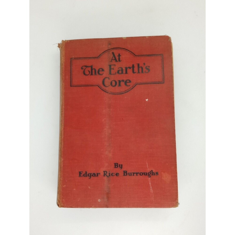At the Earth's Core Edgar Rice Burroughs First Edition 1922 J Allen St. John HC